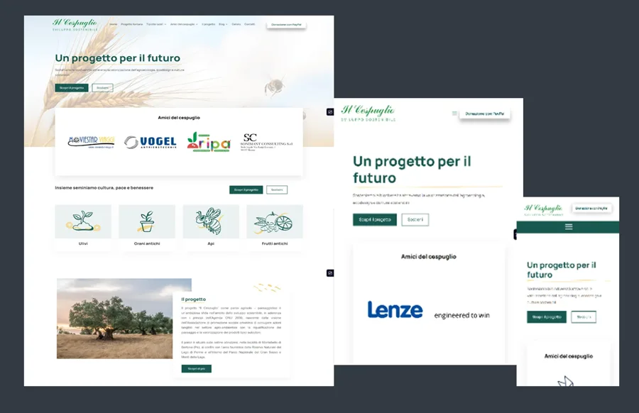 Anteprima del sito Il Cespuglio APS